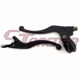 STONEDER Black Alloy Handle Brake Clutch Levers For Pit Trail Dirt Bike Motorcycle CRF KLX TTR YCF GPX SSR Thumpstar Lifan YX Kayo BSE