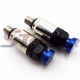 STONEDER M5 x 0.8mm Front Fork Blue Air Bleeder Valves For WR 250 250F 250R 250X 400F 426F 450F Motor Dirt Bike Motocross