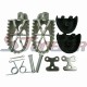 STONEDER Stainless Footpegs Foot Rest For Chinese 50cc 70cc 90cc 110cc 125cc 140cc 150cc 160cc Pit Dirt Bike CRF50 SSR YCF SDG Braaap Taotao Lifan YX