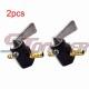 STONEDER Black 1/4'' 6mm Gas Petrol Fuel Tank Tap Inline Pet Petcock Valve Switch For ATV Quad Pit Dirt Motor Bike Motorcycle