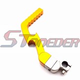 STONEDER Aluminum 13mm Gold Kick Starter Lever For Lifan YX Zongshen 50cc 70cc 90cc 110cc 125cc 140cc 150 160cc XR50 CRF50 KLX SSR Thumpstar Chinese Pit Dirt Bike Motorcycle