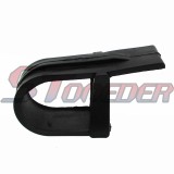 STONEDER Black Rubber Chain Slider Swingarm Protector For 50cc 70cc 90cc 110cc 125cc Dirt Pit Bike Motorcycle CRF50 SSR Lifan YX Taotao KLX SDG