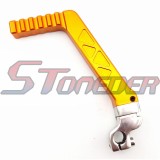 STONEDER Gold 13mm Kick Starter Lever For 50cc 90cc 110cc 125cc 150cc 160cc Chinese Pit Dirt Bike Motorcycle