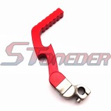 STONEDER 13mm Aluminum Red Kick Starter Lever For XR50 CRF50 CRF70 KLX110 TTR SSR Thumpstar Lifan YX Zongshen Chinese Pit Dirt Bike Motorcycle