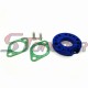 STONEDER Blue CNC Aluminum 26mm Carburetor Manifold Spinner Plate Adaptor With Gaskets Screws For Monkey Dax Pit Dirt Bike ATV Quad 4 Wheeler