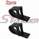 STONEDER Black Rubber Chain Slider Swingarm Protector For 50cc 70cc 90cc 110cc 125cc Dirt Pit Bike Motorcycle CRF50 SSR Lifan YX Taotao KLX SDG