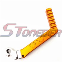 STONEDER Gold 13mm Kick Starter Lever For 50cc 90cc 110cc 125cc 150cc 160cc Chinese Pit Dirt Bike Motorcycle