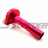 STONEDER CNC Twist Throttle Red Handle Controller For Scooter Moped Pit Pro Dirt Trail Monkey Bike Street Motorcycle Motocross