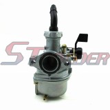 STONEDER PZ22 22mm Carburetor For XR50 CRF50 XR70 CRF70 Lifan YX Zongshen Chinese Pit Dirt Trail Bike Motorcycle Motocross