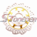 STONEDER 190mm Brake Caliper Disc Disk Rotor For Chinese Pit Dirt Motor Trail Bike Motorcycle Motocorss