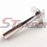 STONEDER Silver CNC Twist Throttle Handle Controller For Scooter Moped Pit Pro Dirt Trail Monkey Bike Street Motorcycle Motocross