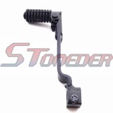 STONEDER Black Steel Folding Gear Shifter Shift Lever For YX Lifan Zongshen Engine Chinese Pit Dirt Bike 110cc 125cc 140cc 150cc 160cc