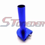 STONEDER Blue CNC Twist Throttle Handle Controller For Motocross Pit Dirt Trail Monkey Bike Street Motorcycle Scooter Moped
