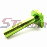 STONEDER Green CNC Twist Throttle Handle Controller For Scooter Moped Pit Dirt Trail Monkey Bike Street Motorcycle Motocross