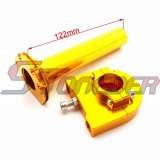 STONEDER CNC Twist Throttle Gold Handle Controller For Scooter Moped Motocross Pit Dirt Trail Monkey Bike Street Motorcycle