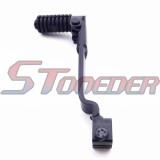STONEDER Black Steel Folding Gear Shifter Shift Lever For YX Lifan Zongshen Engine Chinese Pit Dirt Bike 110cc 125cc 140cc 150cc 160cc