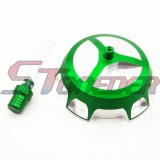 STONEDER Green Gas Fuel Tank Cap Cover For 50cc 70cc 90cc 110cc 125cc 140cc 150cc 160cc Chinese Pit Dirt Trail Bike Motorcycle