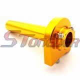 STONEDER CNC Twist Throttle Gold Handle Controller For Scooter Moped Motocross Pit Dirt Trail Monkey Bike Street Motorcycle