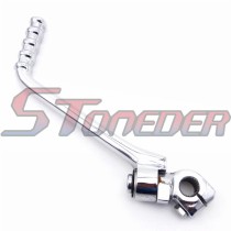 STONEDER Steel Chromed 13mm Kick Starter Lever For 50cc 70cc 90cc 110cc 125cc Engine Chinese Lifan YX Zongshen Chinese Pit Dirt Bike