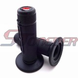 STONEDER Black Rubber Throttle Handle Grips For Chinese Pit Dirt Bike Motorcycle Motocross XR50 CRF50 KLX SSR Thumpstar YCF TTR SDG