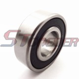 STONEDER Rubber 15x35x11mm Sealed Ball Bearing 6202 RS For Pit Dirt Trail Motor Bike Motorcycle Motocross SDG Wheel 15mm Axle