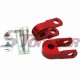 STONEDER CNC Aluminum Red Shock Absorber Height Extension Riser Taper For Chinese Motorcycle Pit Dirt Bike ATV Quad 4 Wheeler