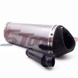 STONEDER Racing 38mm Silence Exhaust Muffler Removable Silencer Clamp For Pit Dirt Trail Bike Motorcycle Motocross ATV Quad 4 Wheeler