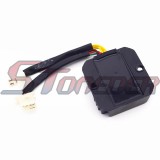 STONEDER 6 Wire Voltage Regulator Rectifier For Honda Elite CH 125cc 150cc 250cc Engine Scooter Moped