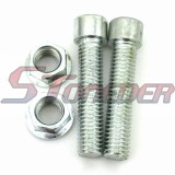 STONEDER CNC Aluminum Red Shock Absorber Height Extension Riser Taper For Chinese Motorcycle Pit Dirt Bike ATV Quad 4 Wheeler