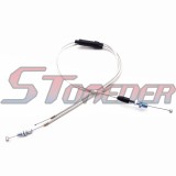 STONEDER 1300mm Carb Gas Throttle Cable For Acceleration Pump Carburetor For Pit Dirt Bike 200cc 250cc Engine ATV Quad 4 Wheeler Motorcycle