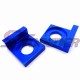 STONEDER Blue CNC Aluminum 15mm Chain Adjusters Axle Blocks For Chinese Pit Dirt Motor Bike Motocross Motorcycle