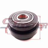 STONEDER Black 10mm Lip Chain Roller Tensioner Pulley Guide For Pit Trail Dirt Motor Bike Mini MX Motocross Motorcycle