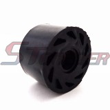 STONEDER Black Rubber 8mm Chain Pulley Roller Tensioner Guide For Pit Dirt Motor Trail Bike Motocross Motorcycle
