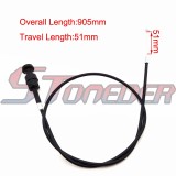 STONEDER 905mm 35.63'' Length Carb Carburetor Choke Cable For PW80 Pit Dirt Motor Bike Motorcycle Motocross