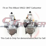 STONEDER Carburetor Fuel Idle Mixture Screw Bolts For VM22-3847 Mikuni Pit Dirt Bike Motorcycle ATV Quad 125cc 140cc 150cc