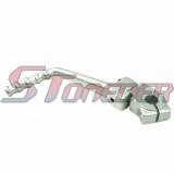 STONEDER Silver Aluminum 13mm Kick Starter Lever For 50cc 90cc 110cc 125cc Lifan YX Zongshen Engine Chinese Pit Dirt Bike Motorcycle