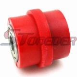 STONEDER 8mm Red Chain Roller Pulley Tensioner For Pit Dirt Motor Bike ATV Quad 4 Wheeler Go Kart Motorcycle