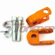 STONEDER Orange CNC Aluminum Shock Absorber Height Extension Extender Riser For ATV Quad 4 Wheeler Motorcycle Motor Pit Dirt Trail Bike