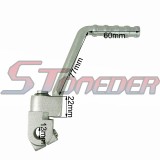 STONEDER Silver Aluminum 13mm Kick Starter Lever For 50cc 90cc 110cc 125cc Lifan YX Zongshen Engine Chinese Pit Dirt Bike Motorcycle