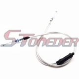 STONEDER 1300mm Carb Gas Throttle Cable For Acceleration Pump Carburetor For Pit Dirt Bike 200cc 250cc Engine ATV Quad 4 Wheeler Motorcycle