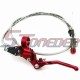 STONEDER 47'' 1200mm Line Red Hydraulic Clutch Lever Master Cylinder Pump For Pit Dirt Bike Motorcycle 125cc 140cc 150cc 160cc 200cc 250cc