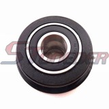 STONEDER Black 10mm Lip Chain Roller Tensioner Pulley Guide For Pit Trail Dirt Motor Bike Mini MX Motocross Motorcycle