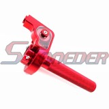 STONEDER Red Handle Twist Throttle For CRF150 KDX 50 80 175 200 220 250 XR50 XR70 YZ100 YZ125 CRF70 Pit Dirt Motor Bike Motorcycle