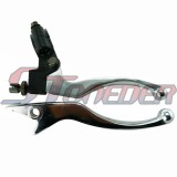 STONEDER Silver Clutch Handle Lever For Chinese CRF50 CRF70 SSR KLX110 Thumpstar Kayo Pit Dirt Trail Bike 50cc 70cc 90cc 110cc 125cc 140cc 150cc 160cc