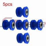 STONEDER 8mm Blue Rubber Chain Roller For Chinese Pit Dirt Bike Motorcycle SSR Thumpstar TTR CRF50 XR50 CRF70 SDG DHZ YCF Stomp