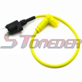 STONEDER High Performance Yellow Ignition Coil For 50cc 70cc 90cc 110cc 125cc 140cc 150cc 160cc 170cc 180cc Pit Dirt Bike SSR Thumpstar XR50 CRF50