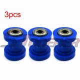 STONEDER 8mm Blue Rubber Chain Roller For Chinese Pit Dirt Bike Motorcycle SSR Thumpstar TTR CRF50 XR50 CRF70 SDG DHZ YCF Stomp