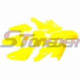 STONEDER Yellow Plastic Fairing Body Kits For Honda CRF50 XR50 Chinese Pit Dirt Bike 50cc 70cc 90cc 110cc 125cc 150cc 160cc