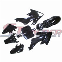 STONEDER Black Plastic Fairing Body Kits For Honda XR50 CRF50 Chinese Pit Dirt Bike 50cc 70cc 90cc 110cc 125cc 150cc 160cc DHZ YCF Piranha
