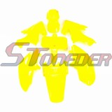 STONEDER Yellow Plastic Fairing Body Kits For Honda CRF50 XR50 Chinese Pit Dirt Bike 50cc 70cc 90cc 110cc 125cc 150cc 160cc